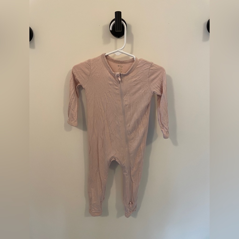 Kyte Baby 6-12 months pink pajama